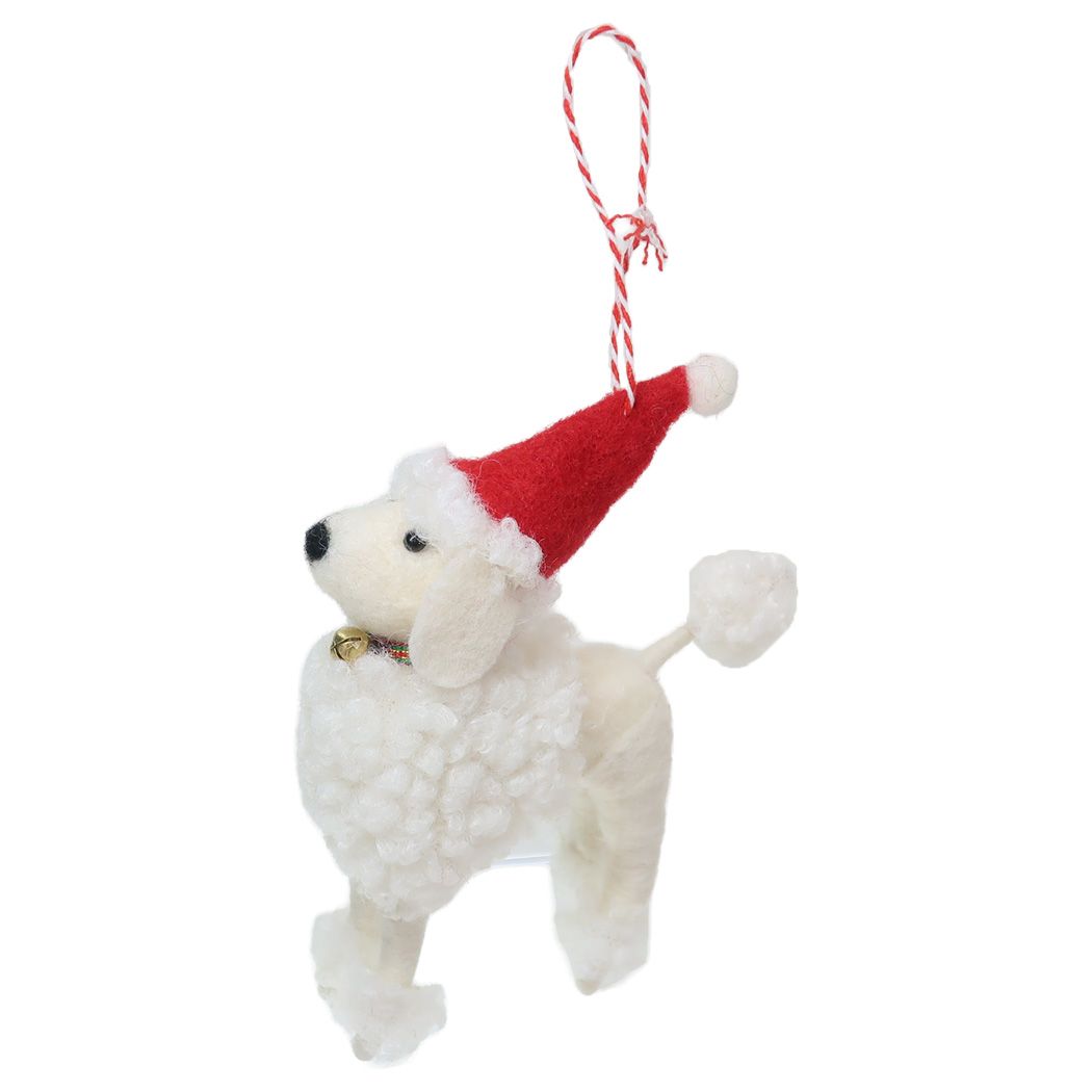 シネマコレクション cinemacollection マスコット フエルト プードル クリスマス APJ Xmas かわいい グッズ,メーカー指定色