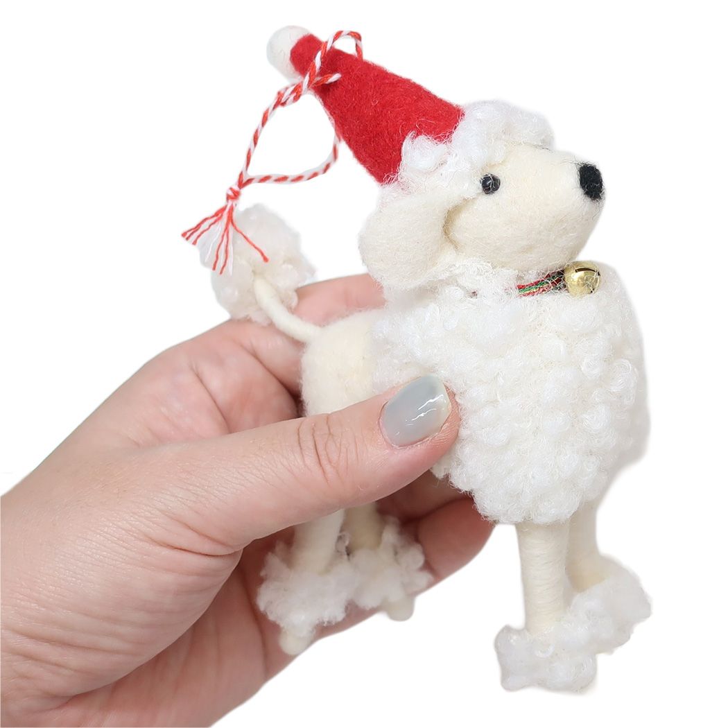 シネマコレクション cinemacollection マスコット フエルト プードル クリスマス APJ Xmas かわいい グッズ