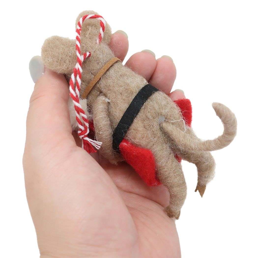 シネマコレクション cinemacollection マスコット フエルト マウスガールジンジャーブレッド クリスマス APJ Xmas かわいい グッズ  （メーカー指定色） メーカー指定色