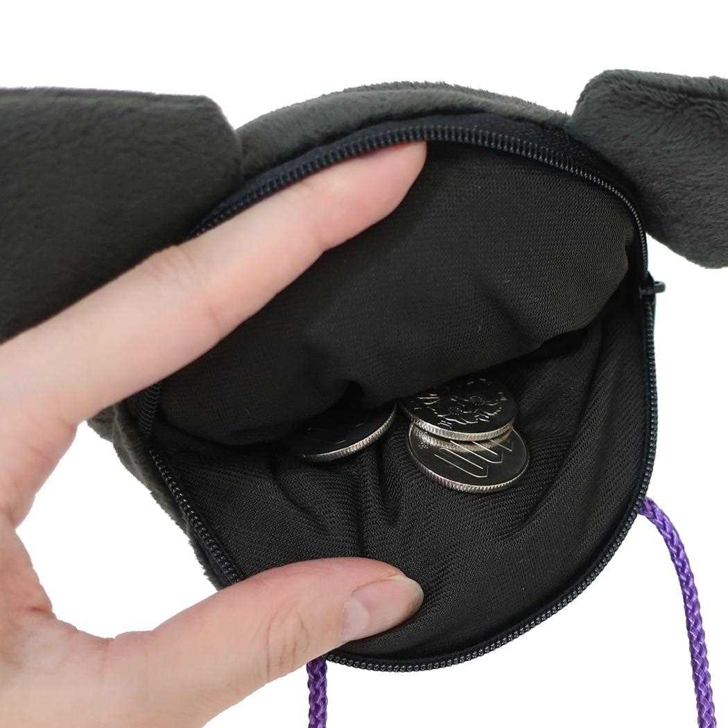 Cinema Collection cinemacollection Kuromi? Pouch Plush Neck Pouch Sanrio Keikann Company Gift Goods