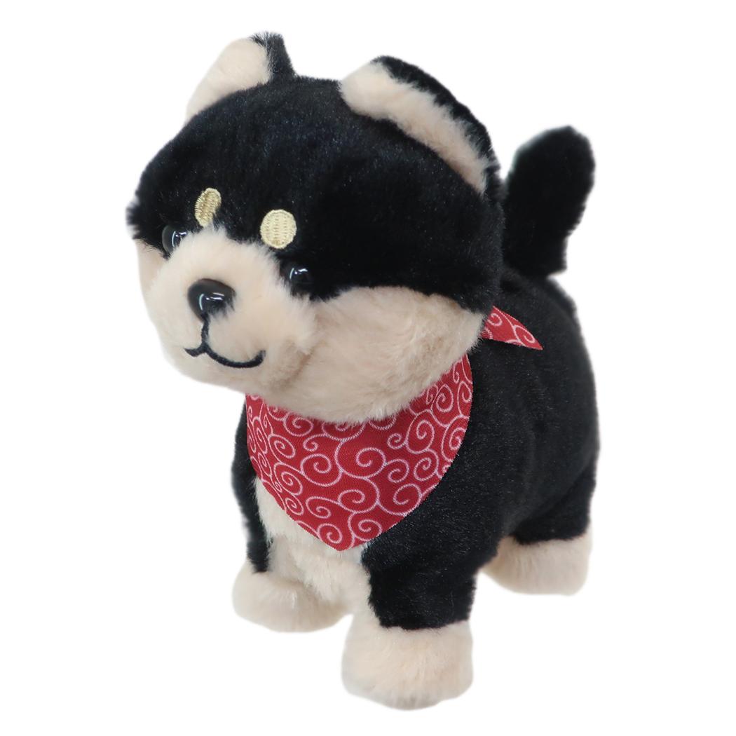 シネマコレクション cinemacollection ぬいぐるみ 動物 まねまねトコトコ 黒豆シバ 犬 オスト かわいい プレゼント 真似 どうぶつ グッズ  （メーカー指定色） メーカー指定色
