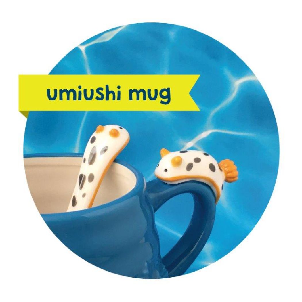 Cinema Collection cinemacollection Mug umiusea life Sea Slug Life Sea Slug Mug Blue Gift