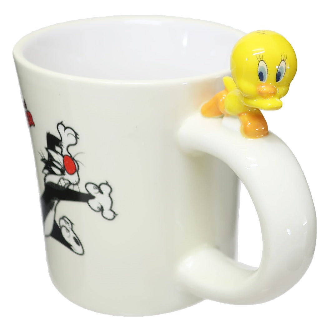 シネマコレクション cinemacollection ルーニーテューンズ キャラクター マグカップ フィギュア付きマグ トゥイーティー＆シルベスター LOONEY TUNES プレゼント