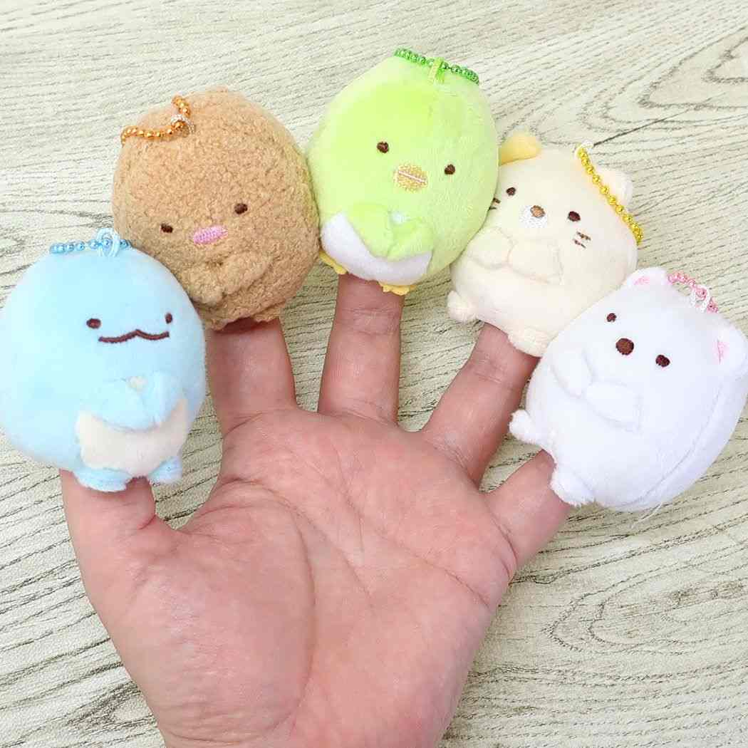 シネマコレクション cinemacollection すみっコぐらし サンエックス キャラクター キーホルダー フィンガーパペットマスコット2 とんかつ