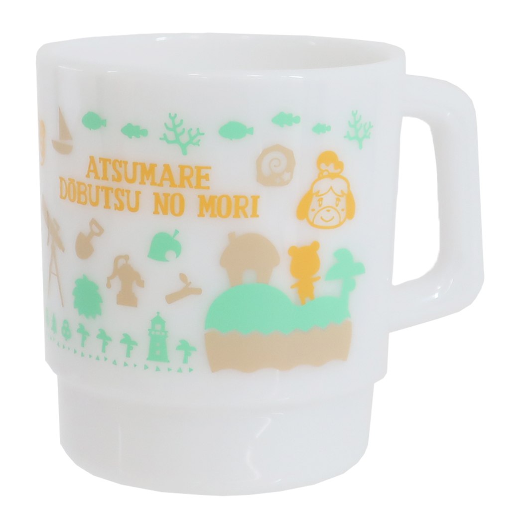 シネマコレクション cinemacollection プラカップ あつまれ どうぶつの森 スタッキング マグカップ ホワイト 350ml キャラクター プレゼント 男の子 女の子 ギフト