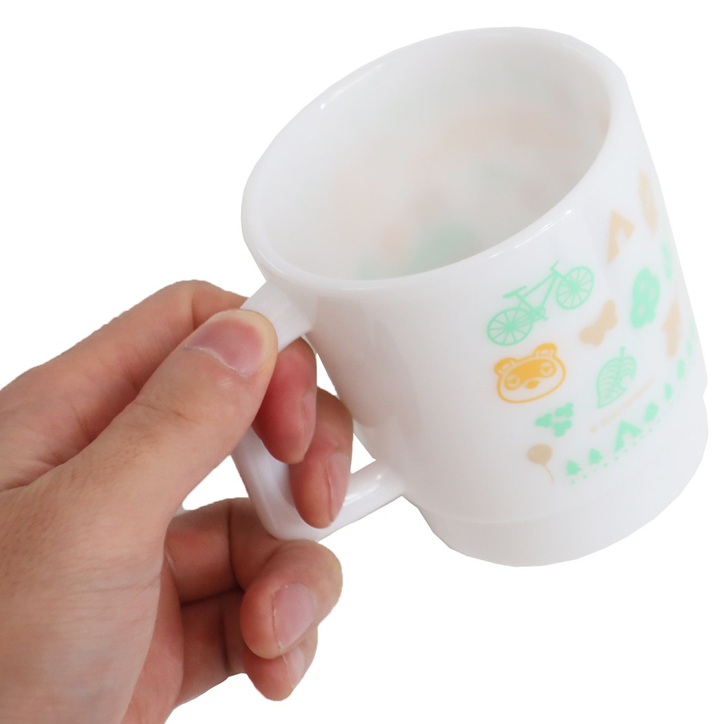 シネマコレクション cinemacollection プラカップ あつまれ どうぶつの森 スタッキング マグカップ ホワイト 350ml キャラクター プレゼント 男の子 女の子 ギフト