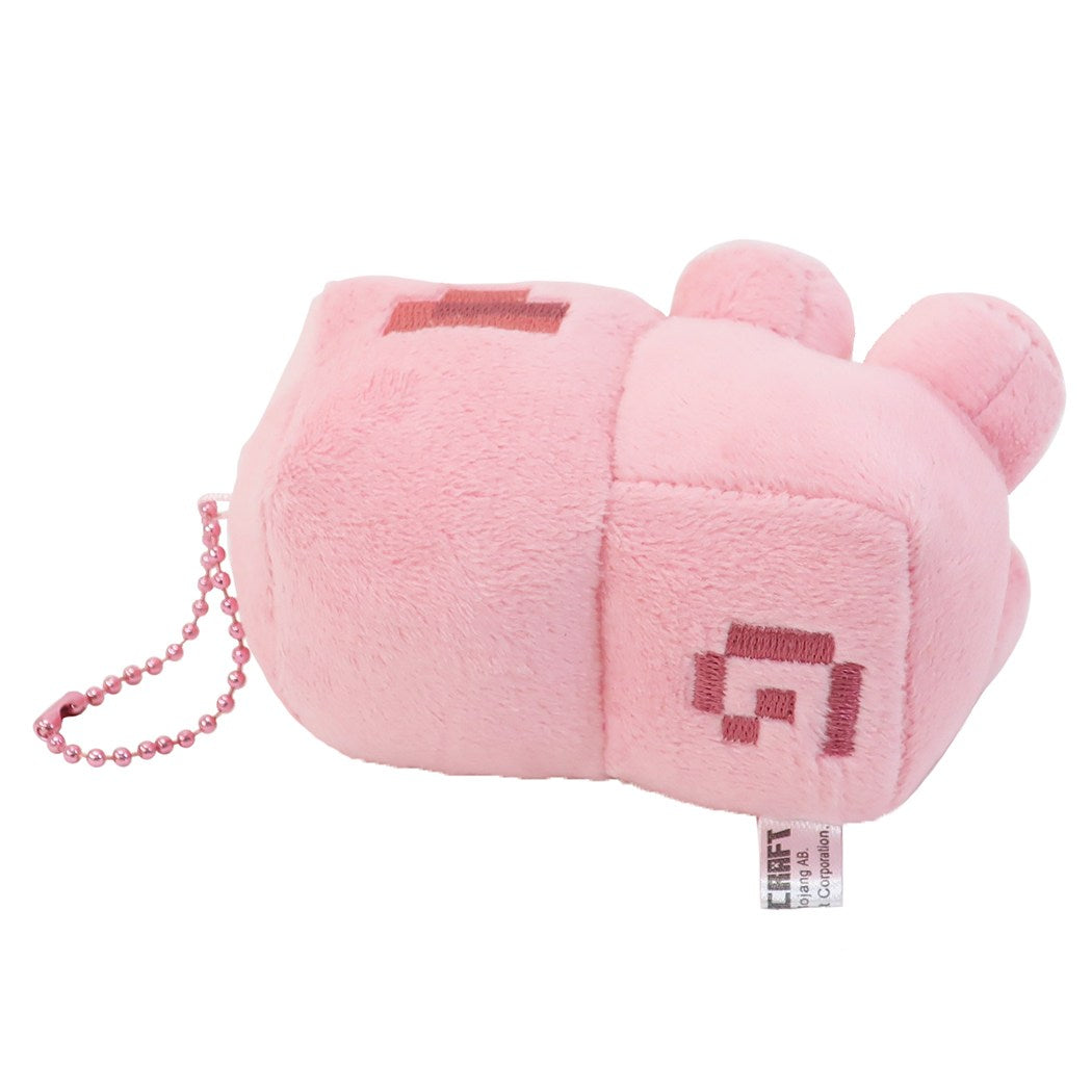 Cinema Collection cinemacollection MINECRAFT Minecraft Maikura Game Character Mascot Mini Plush Toy Ball Chain Pig Gift for Men
