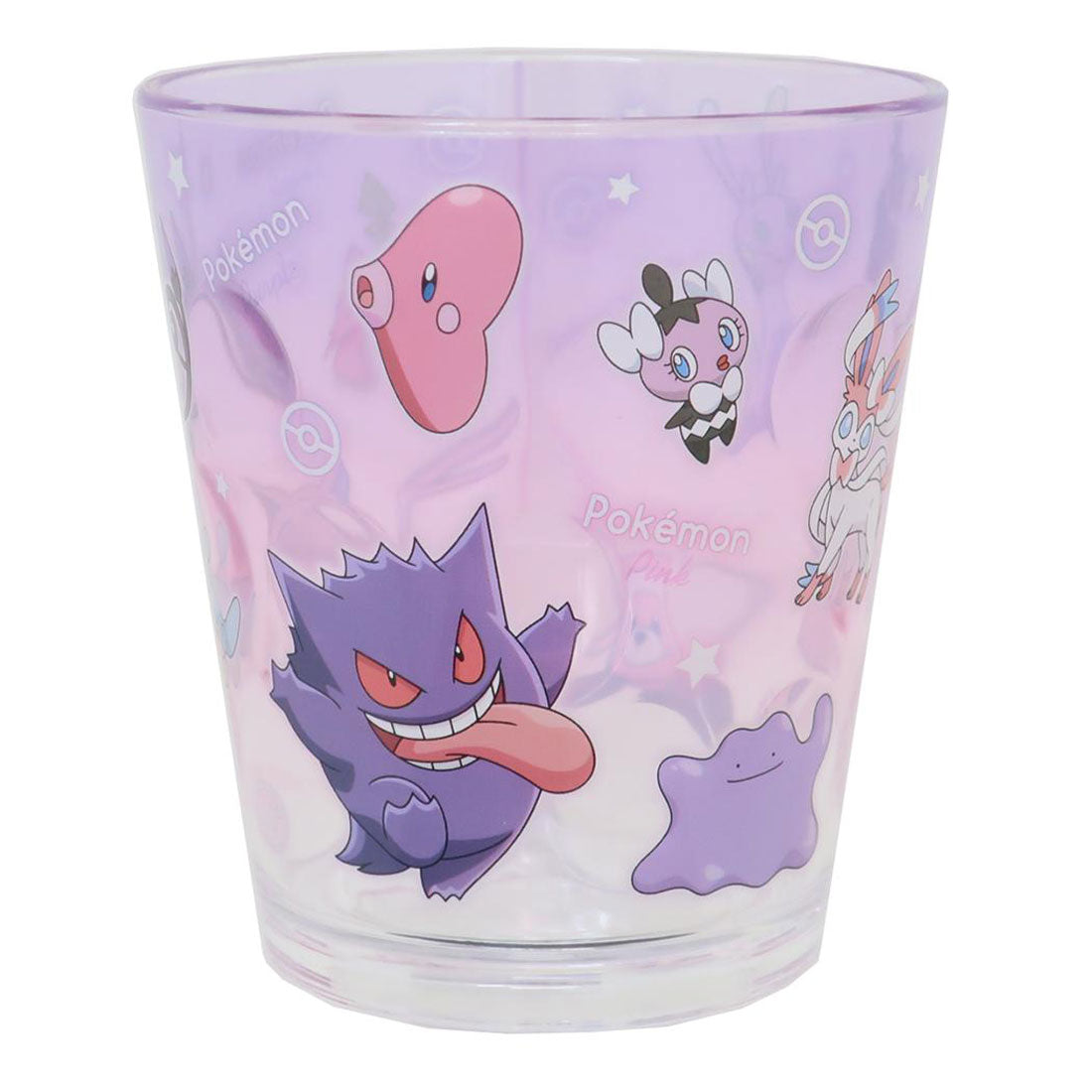シネマコレクション cinemacollection ポケットモンスター プラカップ ドットタンブラー グラデーション パープル＆ピンク ポケモン ティーズファクトリー プラスチック 食器 かわいい キャラクター グッズ 【返品不可商品】 パープル