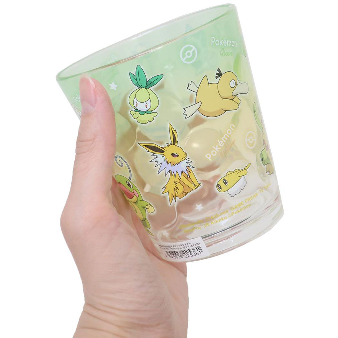 シネマコレクション cinemacollection ポケットモンスター プラカップ ドットタンブラー グラデーション グリーン＆イエロー ポケモン ティーズファクトリー プラスチック 食器 かわいい キャラクター グッズ 【返品不可商品】 グリーン