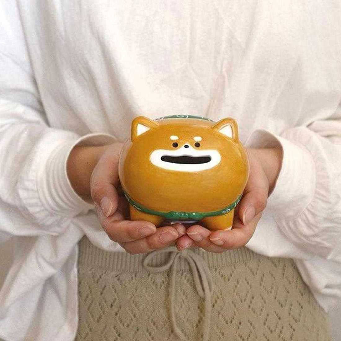 シネマコレクション cinemacollection 貯金箱 はらぺこ貯金箱 しばいぬ デコレ ギフト雑貨 おもしろ雑貨 グッズ ブラウン