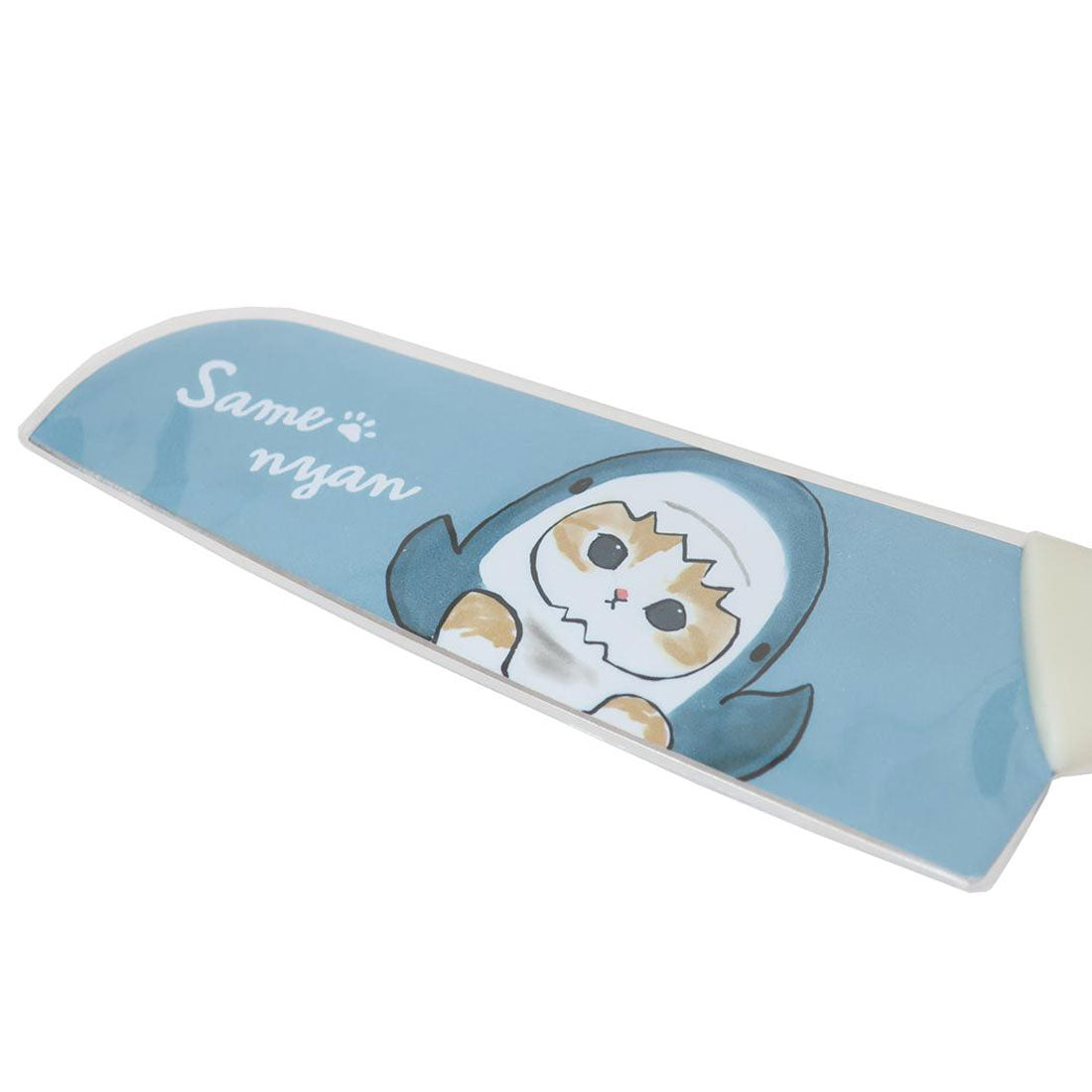 シネマコレクション cinemacollection モフサンド 調理用品 カラー包丁 サメにゃん mofusand 東亜金属 調理器具 キャラクター グッズ 【返品不可商品】 ブルー