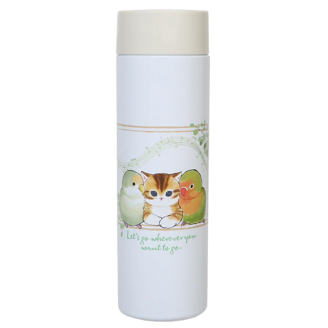 シネマコレクション cinemacollection モフサンド 保温保冷水筒 ポケミニまほうびんボトル 150ml とりとねこ mofusand 東亜金属 ステンレス ミニボトル 小さい キャラクター グッズ 【返品不可商品】 マルチカラー