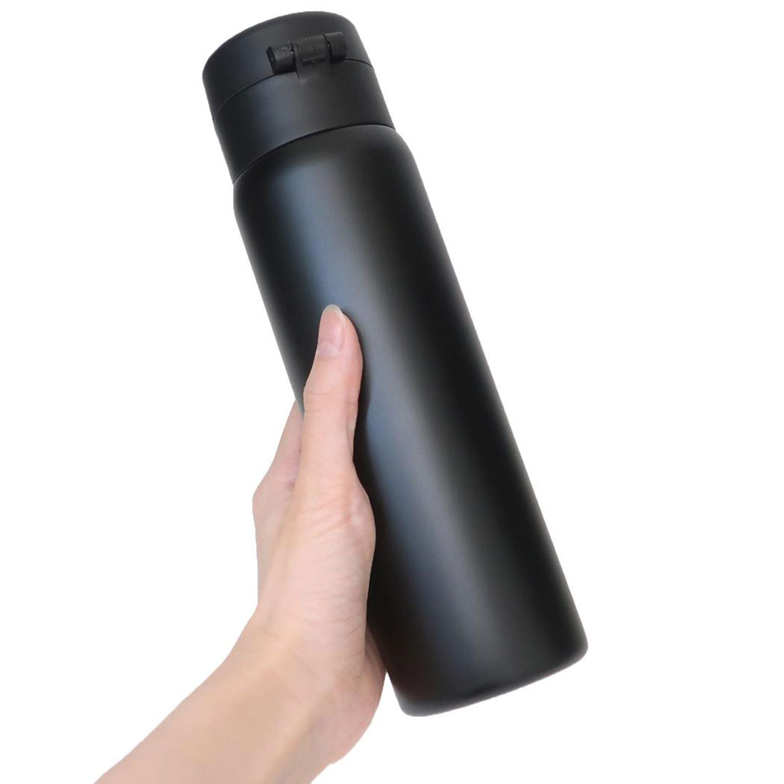 シネマコレクション cinemacollection ピングー 保温保冷水筒 ステンレスワンプッシュボトル 480ml Pingu 東亜金属 ロック機能 ワンタッチ 軽量 キャラクター グッズ 【返品不可商品】 ブラック