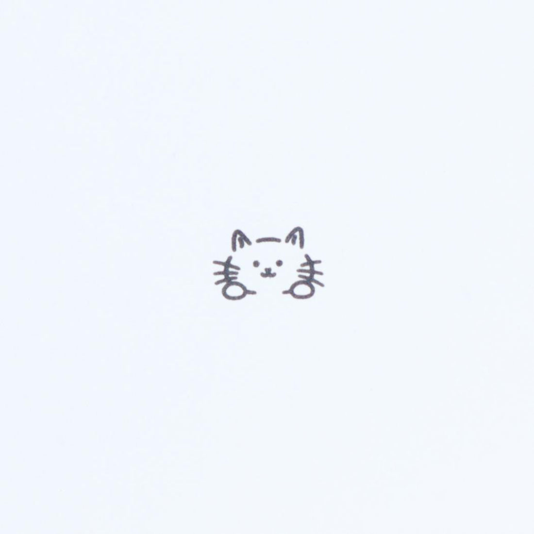シネマコレクション cinemacollection ハンコ ぴょっこりスタンプ ネコ ねこ サンスター文具 はんこ 手帳デコ 浸透印 グッズ マルチカラー