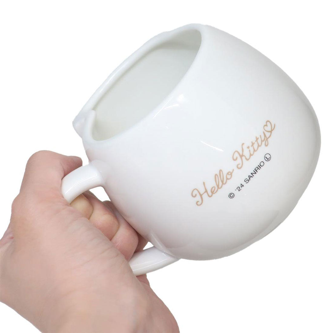 シネマコレクション cinemacollection ハローキティ マグカップ しっぽマグ サンリオ サンアート プレゼント ギフト キャラクター グッズ 【返品不可商品】 ホワイト