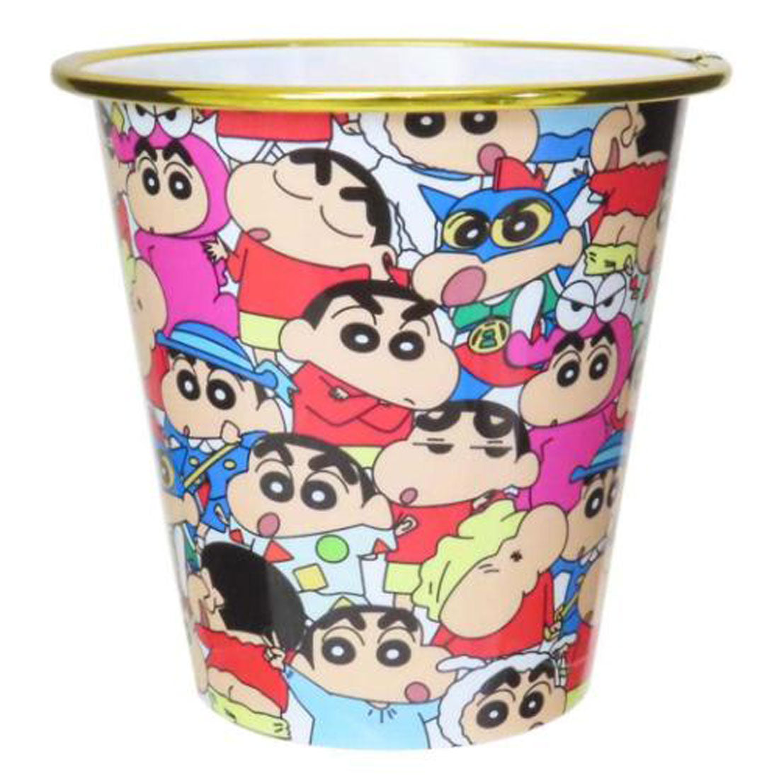 シネマコレクション cinemacollection クレヨンしんちゃん 卓上ゴミ箱 プチダストボックス ぎゅうぎゅう いつものしんちゃん ティーズファクトリー 卓上収納 アニメキャラクター グッズ マルチカラー