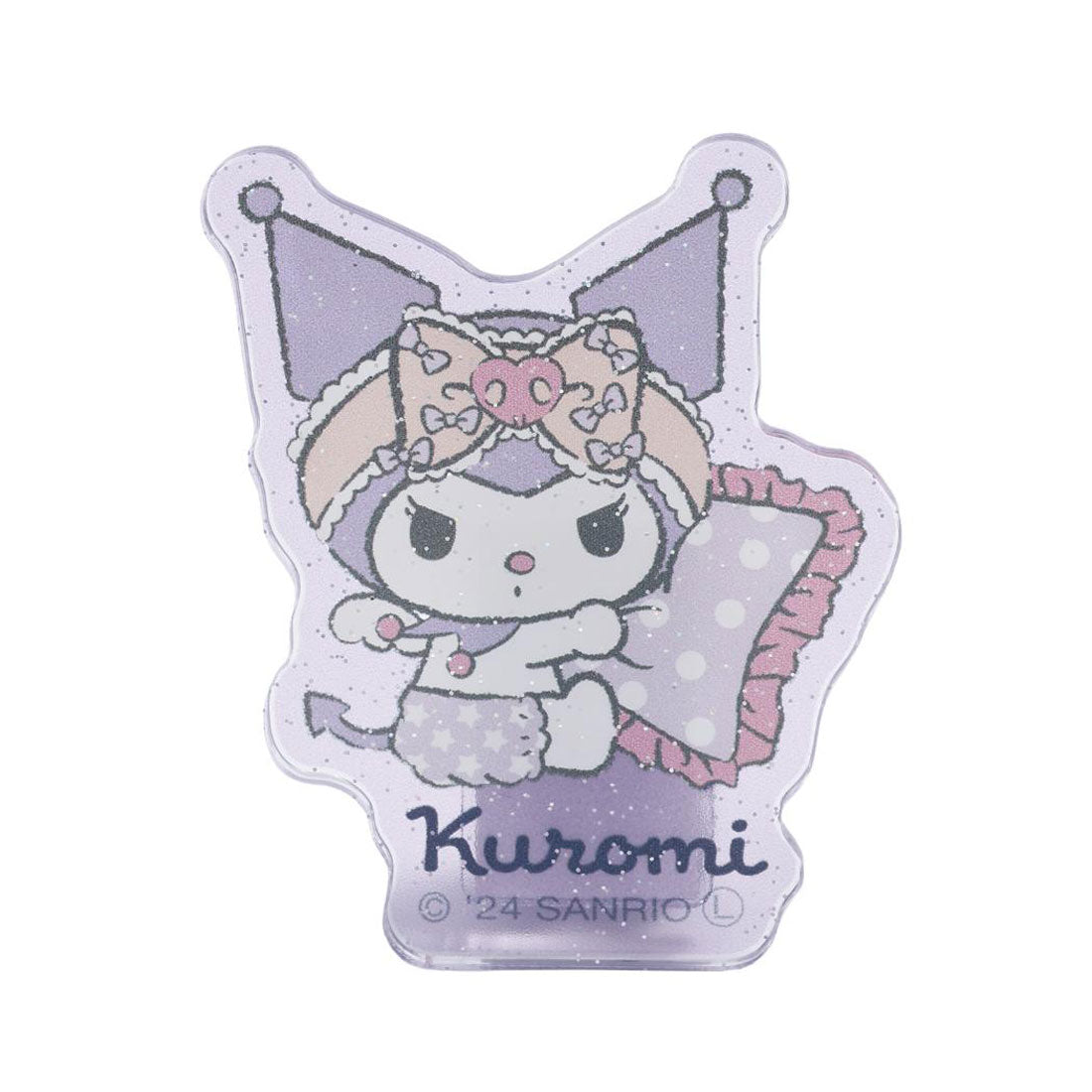 シネマコレクション cinemacollection クロミ クリップ アクリルクリップ 夜ののんびりタイム KU サンリオ エムプラン 事務用品 文具 キャラクター グッズ 他