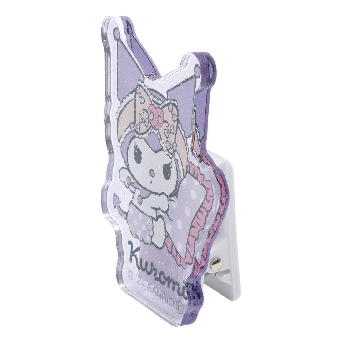 シネマコレクション cinemacollection クロミ クリップ アクリルクリップ 夜ののんびりタイム KU サンリオ エムプラン 事務用品 文具 キャラクター グッズ 他