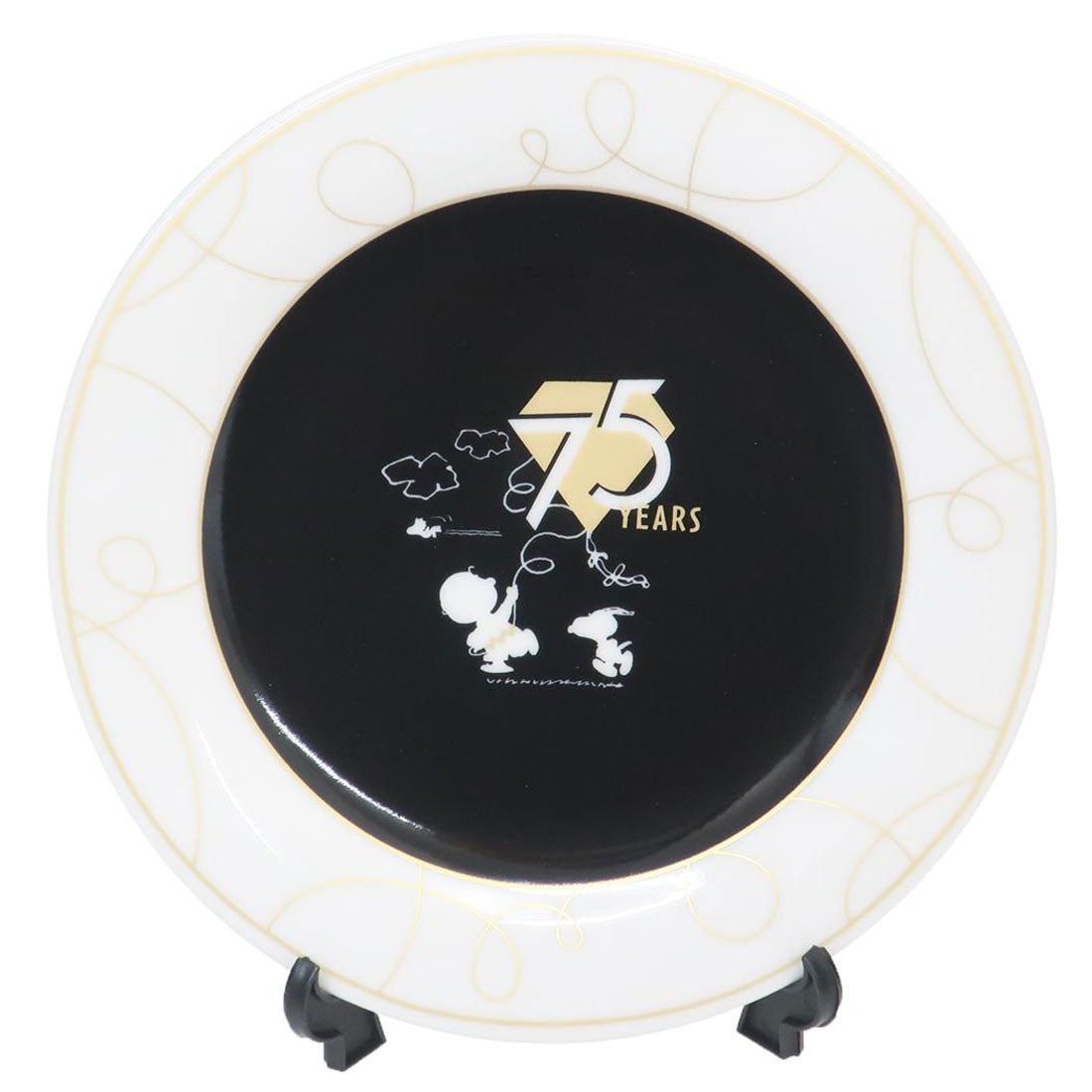 シネマコレクション cinemacollection スヌーピー 中皿 記念プレート SN＆CB ピーナッツ75th ピーナッツ 金正陶器 食器 かわいい キャラクター グッズ 【返品不可商品】 他