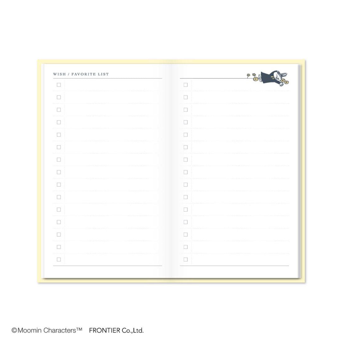 シネマコレクション cinemacollection ムーミン マンスリー手帳 365POCKET DIARY Flower 北欧 フロンティア スケジュール帳 ポケットダイアリー キャラクター グッズ 他