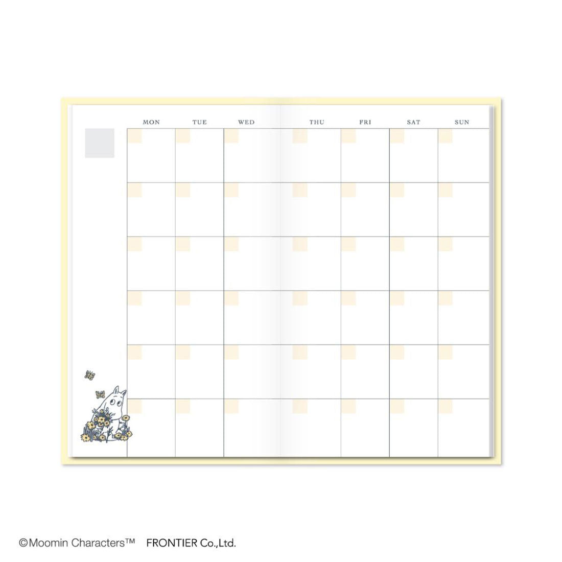 シネマコレクション cinemacollection ムーミン マンスリー手帳 365POCKET DIARY Flower 北欧 フロンティア スケジュール帳 ポケットダイアリー キャラクター グッズ 他
