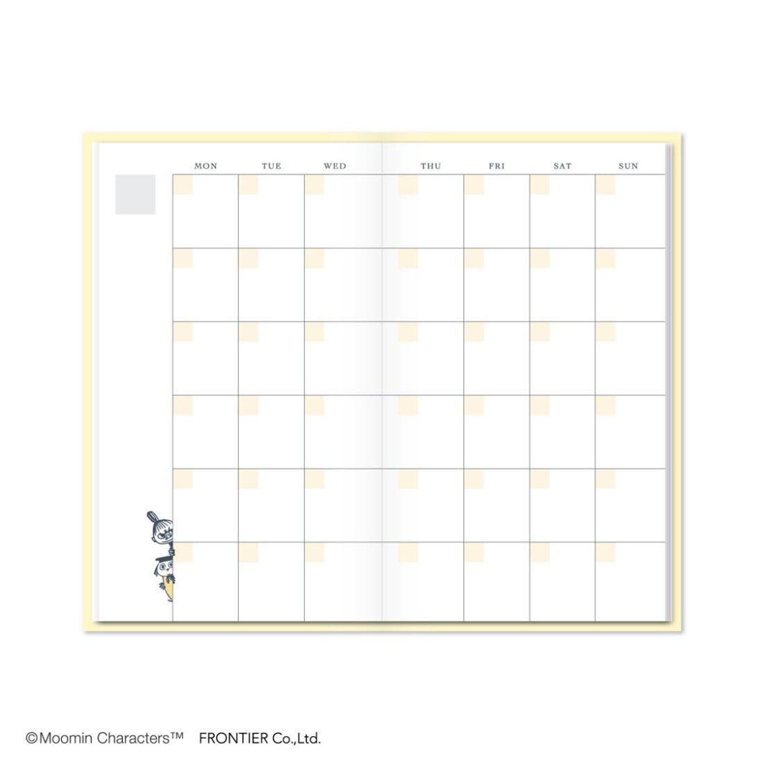 シネマコレクション cinemacollection ムーミン マンスリー手帳 365POCKET DIARY Flower 北欧 フロンティア スケジュール帳 ポケットダイアリー キャラクター グッズ 他