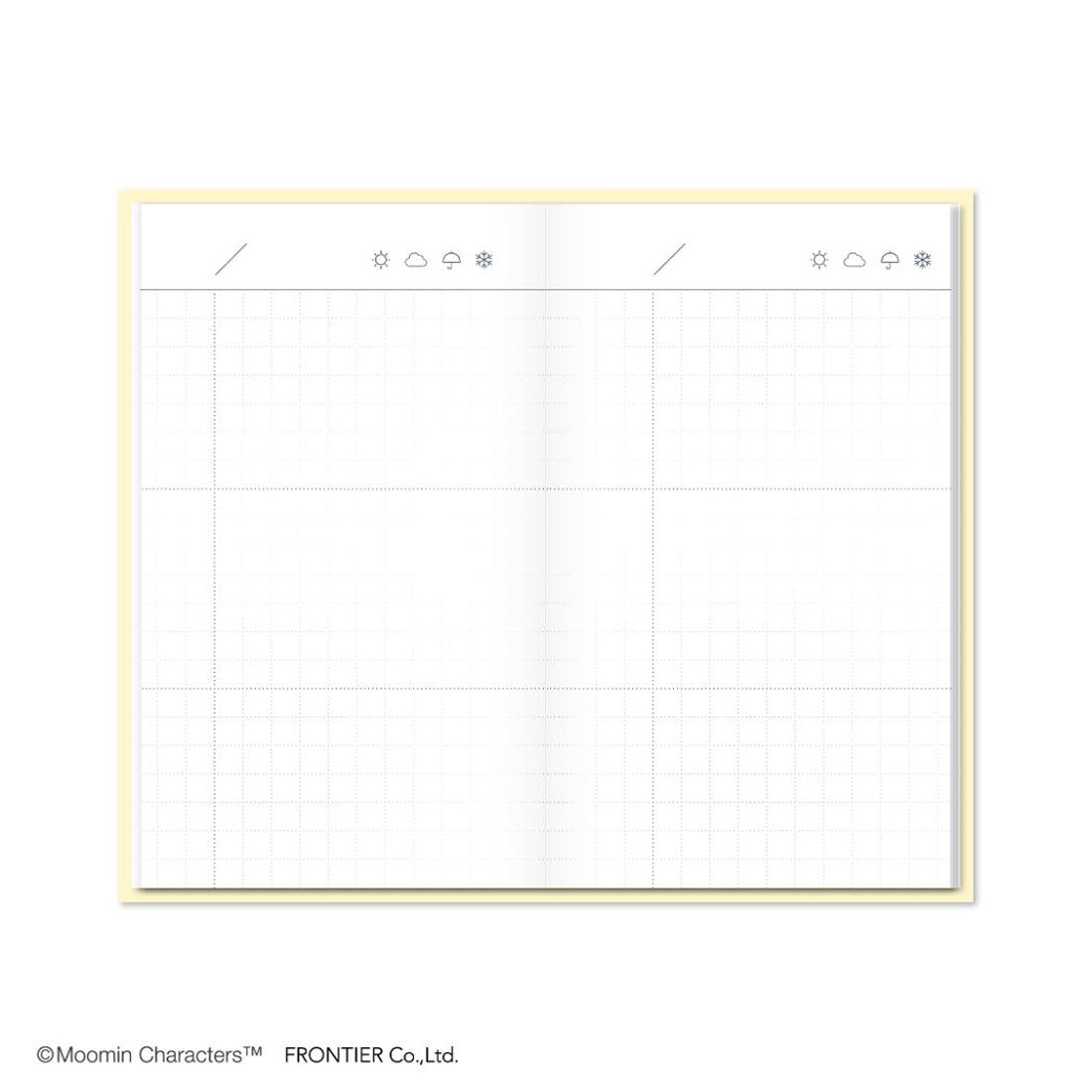 シネマコレクション cinemacollection ムーミン マンスリー手帳 365POCKET DIARY Flower 北欧 フロンティア スケジュール帳 ポケットダイアリー キャラクター グッズ 他
