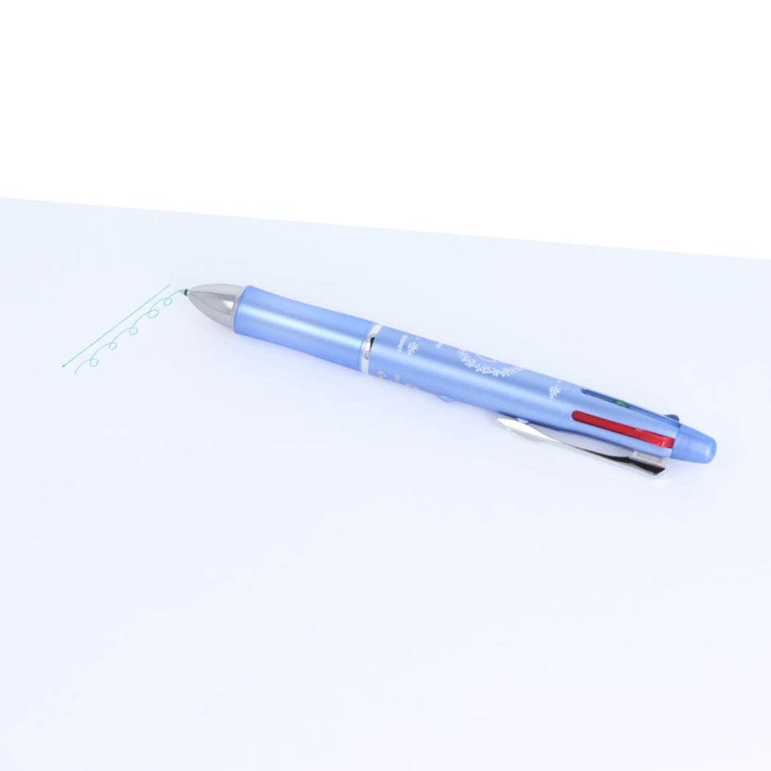 シネマコレクション cinemacollection ちいかわ 多機能ボールペン Dr.Grip4+1 ハチワレ サンスター文具 大学生 高校生 プレゼント キャラクター グッズ ブルー