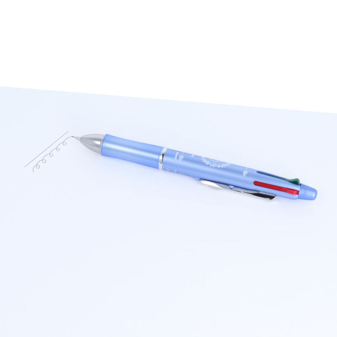 シネマコレクション cinemacollection ちいかわ 多機能ボールペン Dr.Grip4+1 ハチワレ サンスター文具 大学生 高校生 プレゼント キャラクター グッズ ブルー