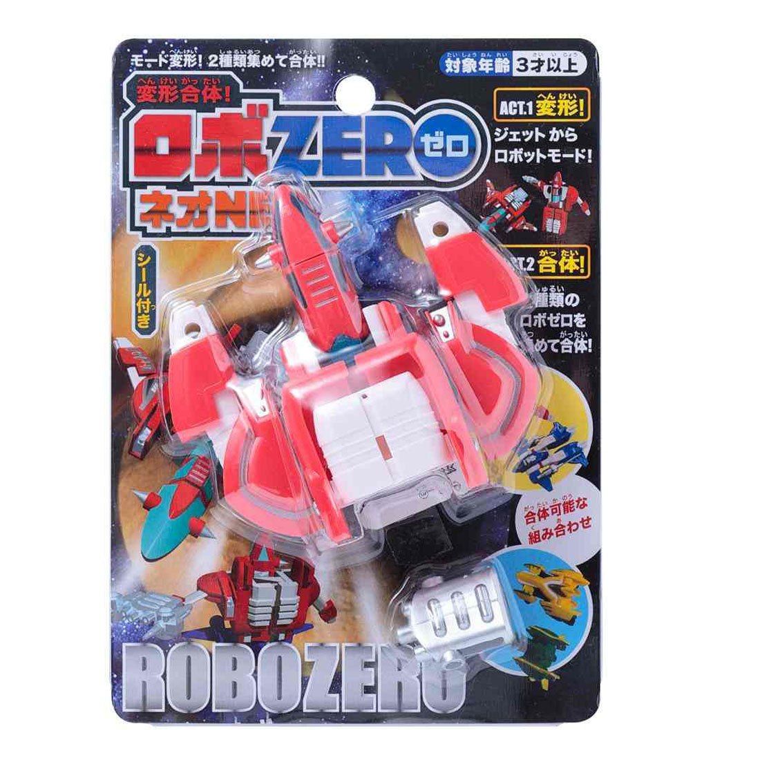 シネマコレクション cinemacollection おもちゃ 変形合体！ロボZERO ネオ ジェット レッド マルカ株式会社 プレゼント 子ども 玩具 グッズ 他