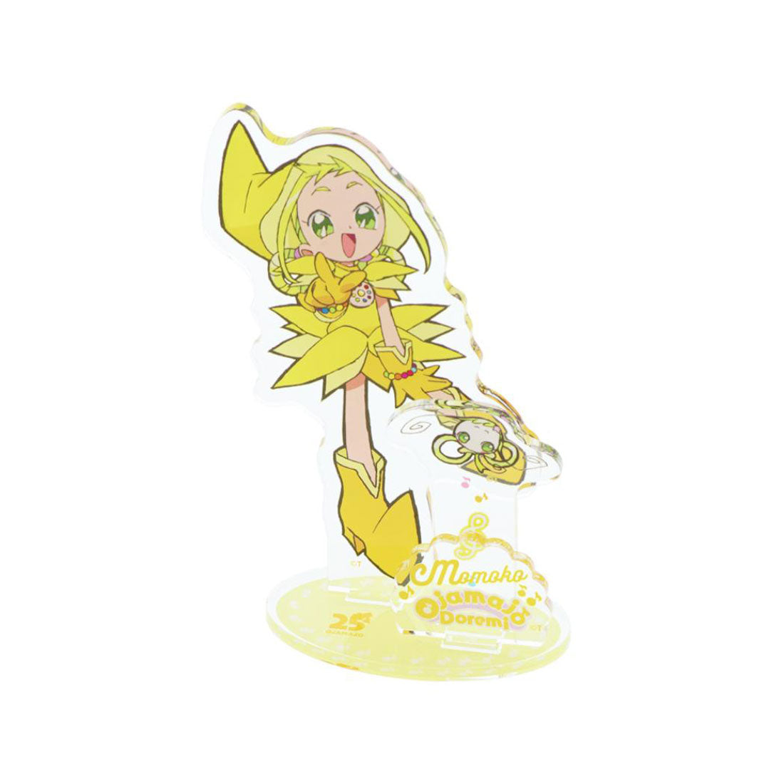 シネマコレクション cinemacollection おジャ魔女どれみ アクリルスタンド コレクション雑貨 ももこ サンスター文具 インテリア雑貨 アクスタ アニメキャラクター グッズ イエロー