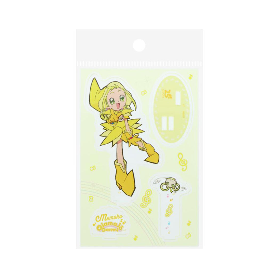 シネマコレクション cinemacollection おジャ魔女どれみ アクリルスタンド コレクション雑貨 ももこ サンスター文具 インテリア雑貨 アクスタ アニメキャラクター グッズ イエロー