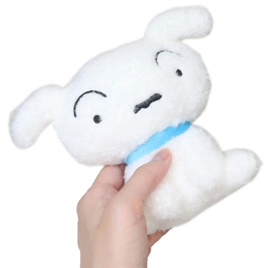 シネマコレクション cinemacollection クレヨンしんちゃん ぬいぐるみ おすわりマスコット シロ ティーズファクトリー かわいい アニメキャラクター グッズ ホワイト