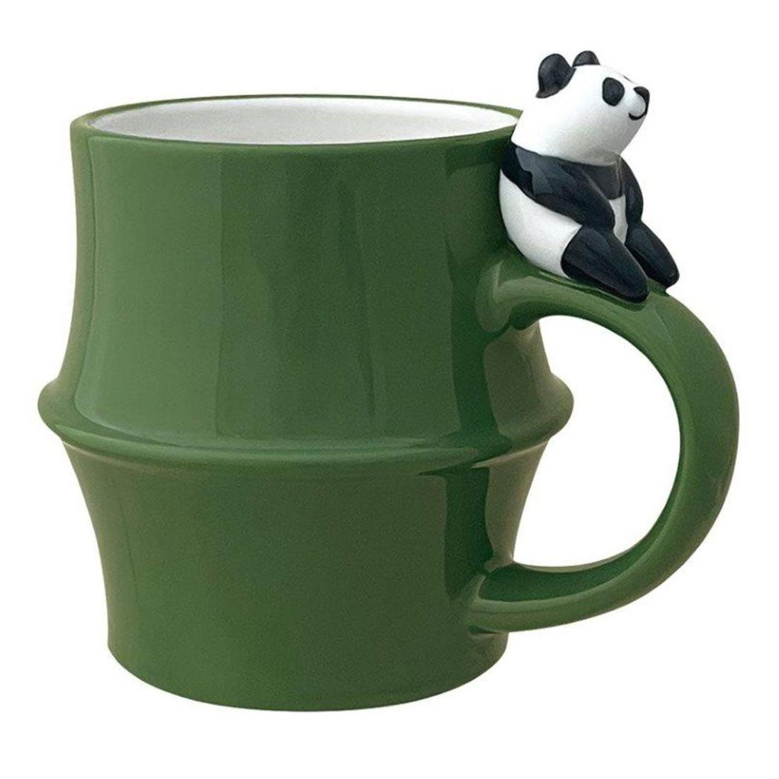 シネマコレクション cinemacollection パンダラケ マグカップ 竹パンダマグ のんびり PANDA デコレ プレゼント かわいい グッズ 【返品不可商品】 グリーン