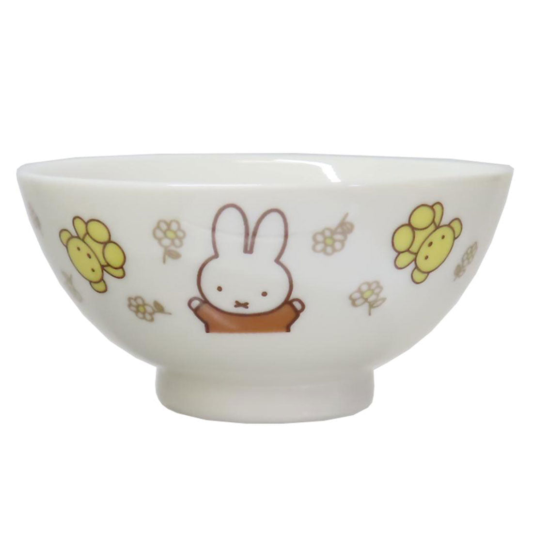 シネマコレクション cinemacollection ミッフィー 茶碗 ライスボウル ミッフィー＆テディベア ディックブルーナ 金正陶器 日本製食器 絵本キャラクター グッズ 【返品不可商品】 ホワイト