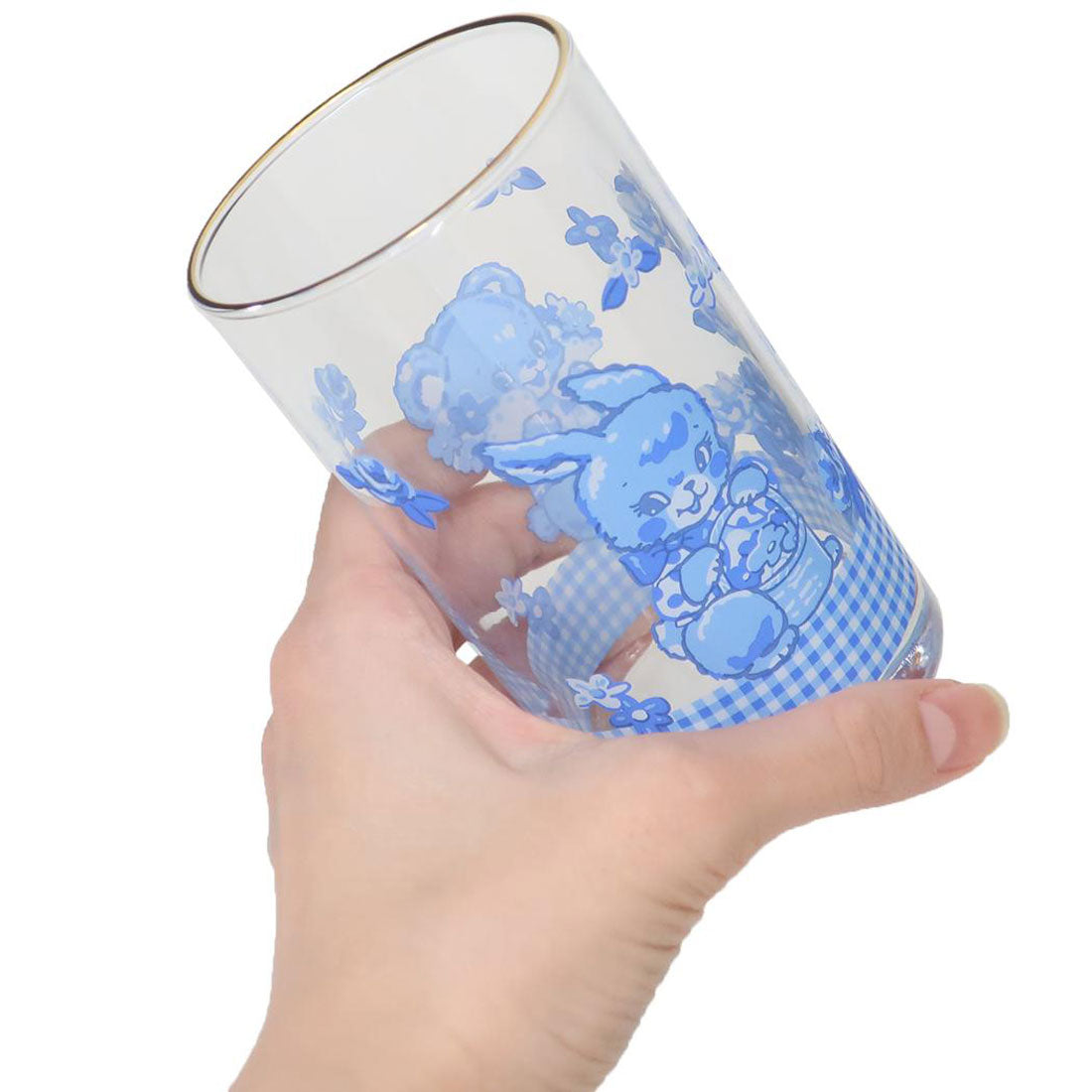 シネマコレクション cinemacollection スイマー ガラスコップ ガラスタンブラー お花つみ SWIMMER 三郷陶器 プレゼント キャラクター グッズ 【返品不可商品】 ブルー