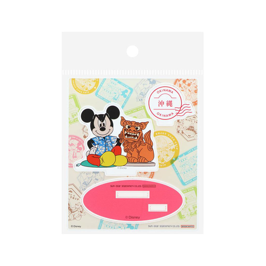 シネマコレクション cinemacollection ミッキーマウス アクリルスタンド コレクション雑貨 DREAM TRAVEL 沖縄県 ディズニー サンスター文具 インテリア雑貨 アクスタ キャラクター グッズ マルチカラー