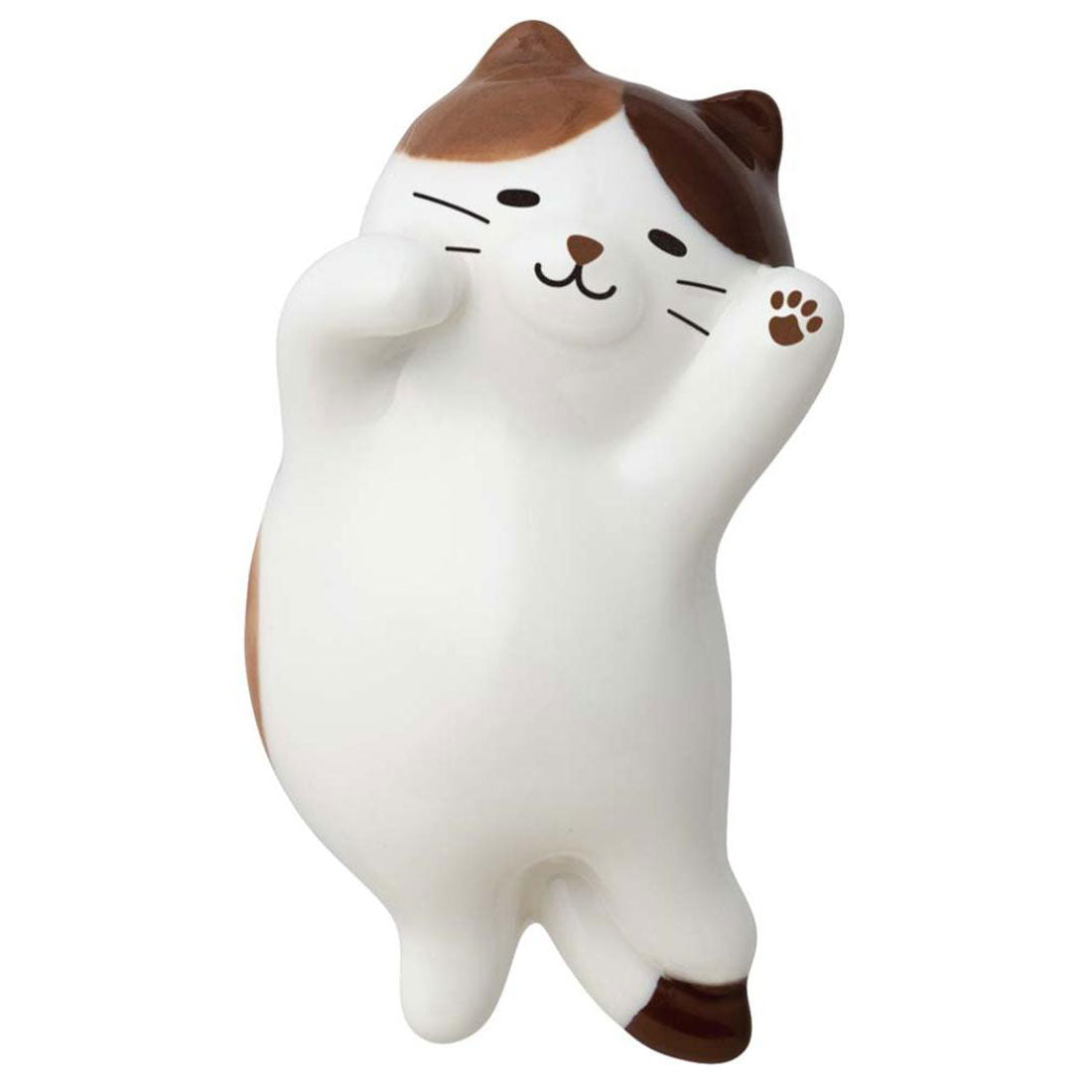 シネマコレクション cinemacollection ねこちるNekochill 箸置き のんびりねこ箸置き みけ デコレ プレゼント インテリア かわいい グッズ ホワイト