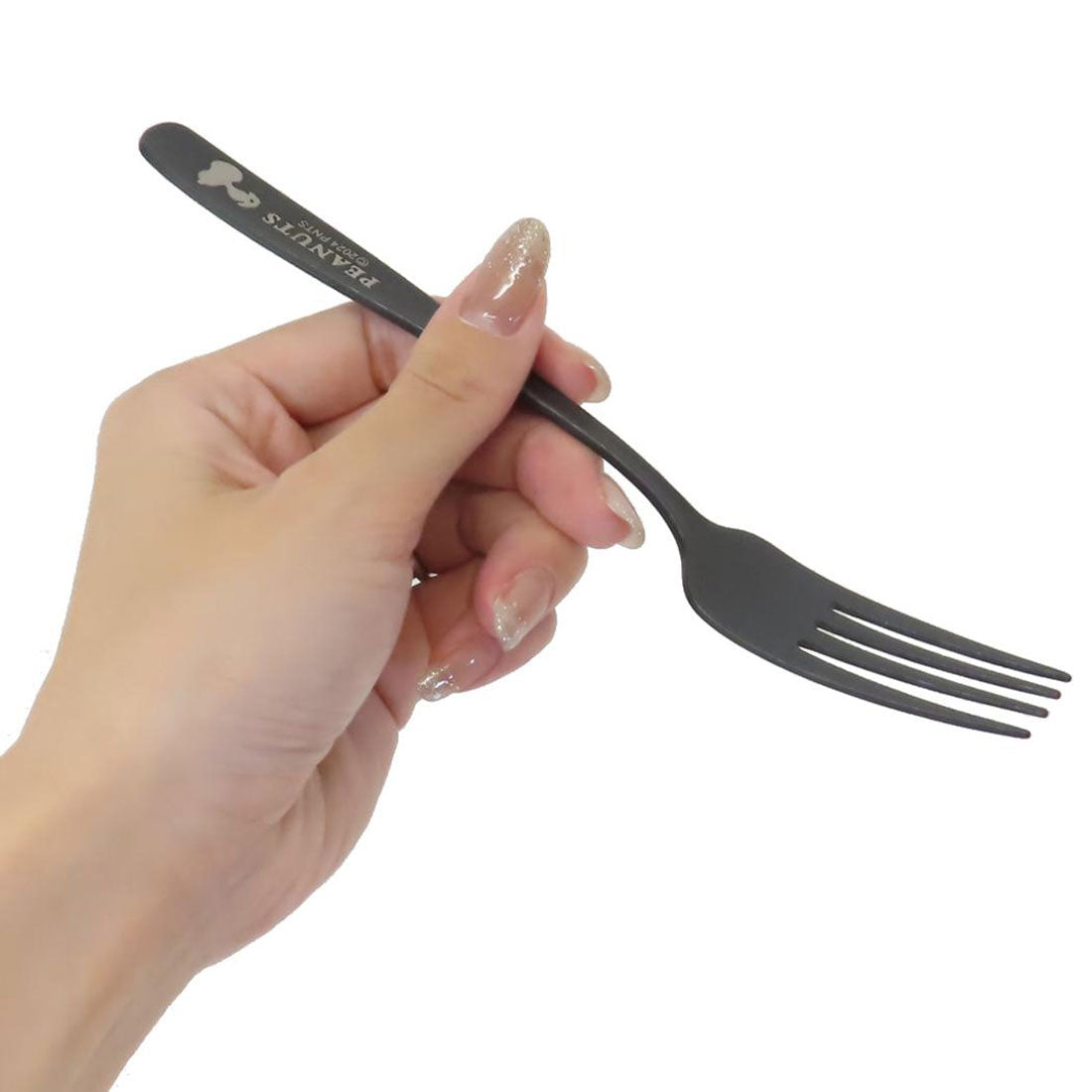 シネマコレクション cinemacollection スヌーピー フォーク ブラックディナーフォーク シルエット ピーナッツ マリモクラフト プレゼント カトラリー キャラクター グッズ 【返品不可商品】 ブラック