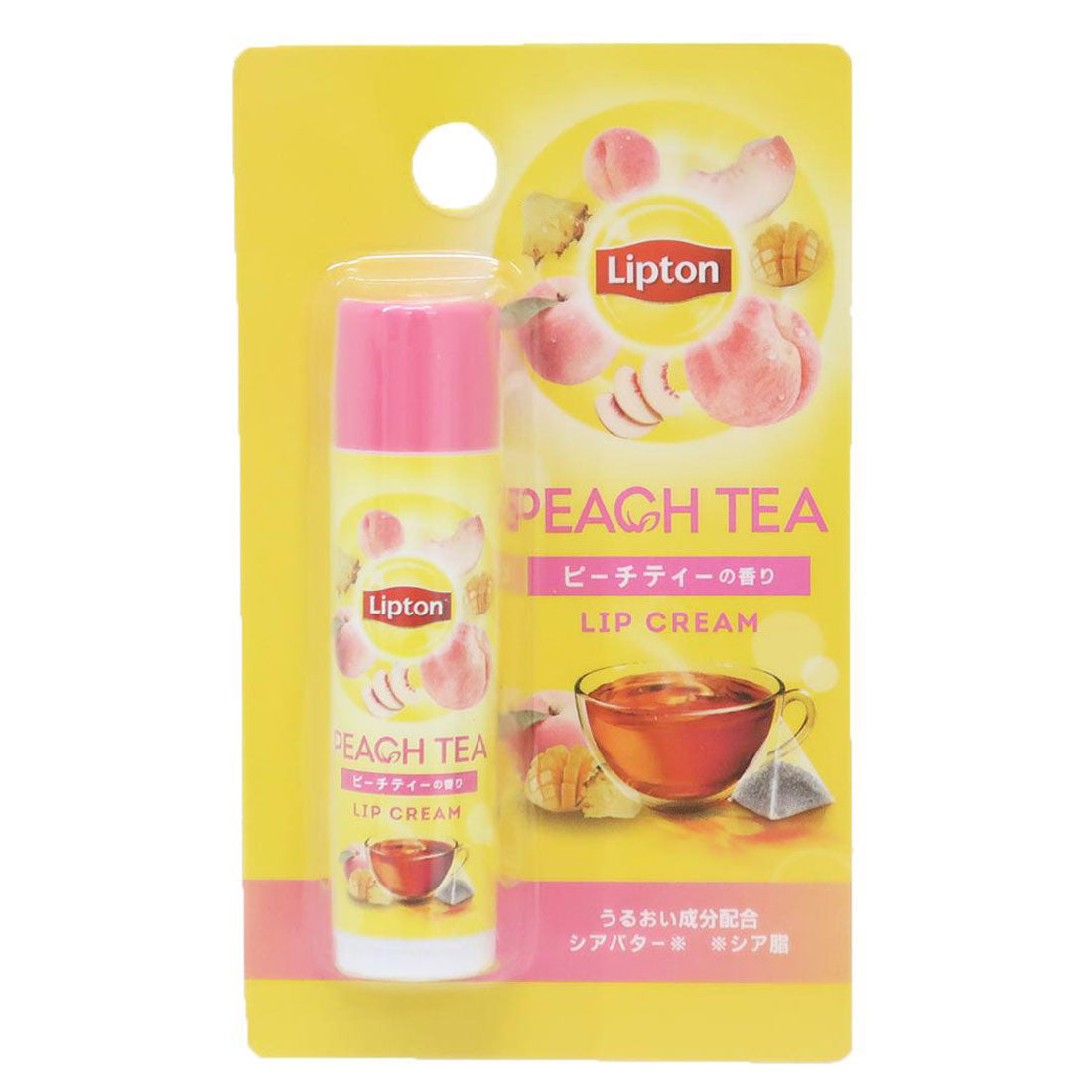 シネマコレクション cinemacollection リプトン Lipton コスメ雑貨 リップクリーム ピーチティーの香り レイス プレゼント ギフト 唇ケア グッズ【返品不可商品】 他