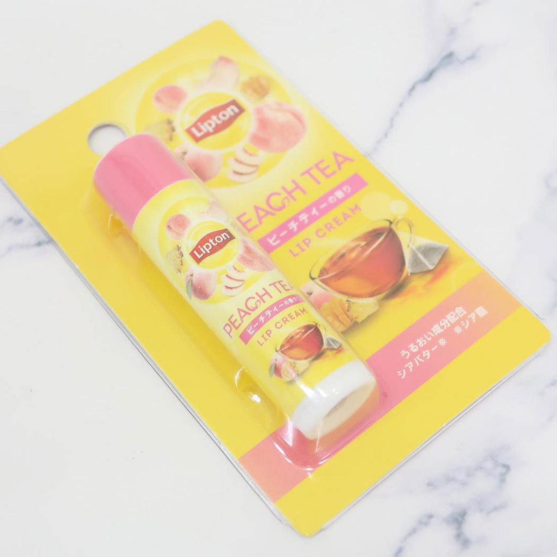 シネマコレクション cinemacollection リプトン Lipton コスメ雑貨 リップクリーム ピーチティーの香り レイス プレゼント ギフト 唇ケア グッズ【返品不可商品】 他