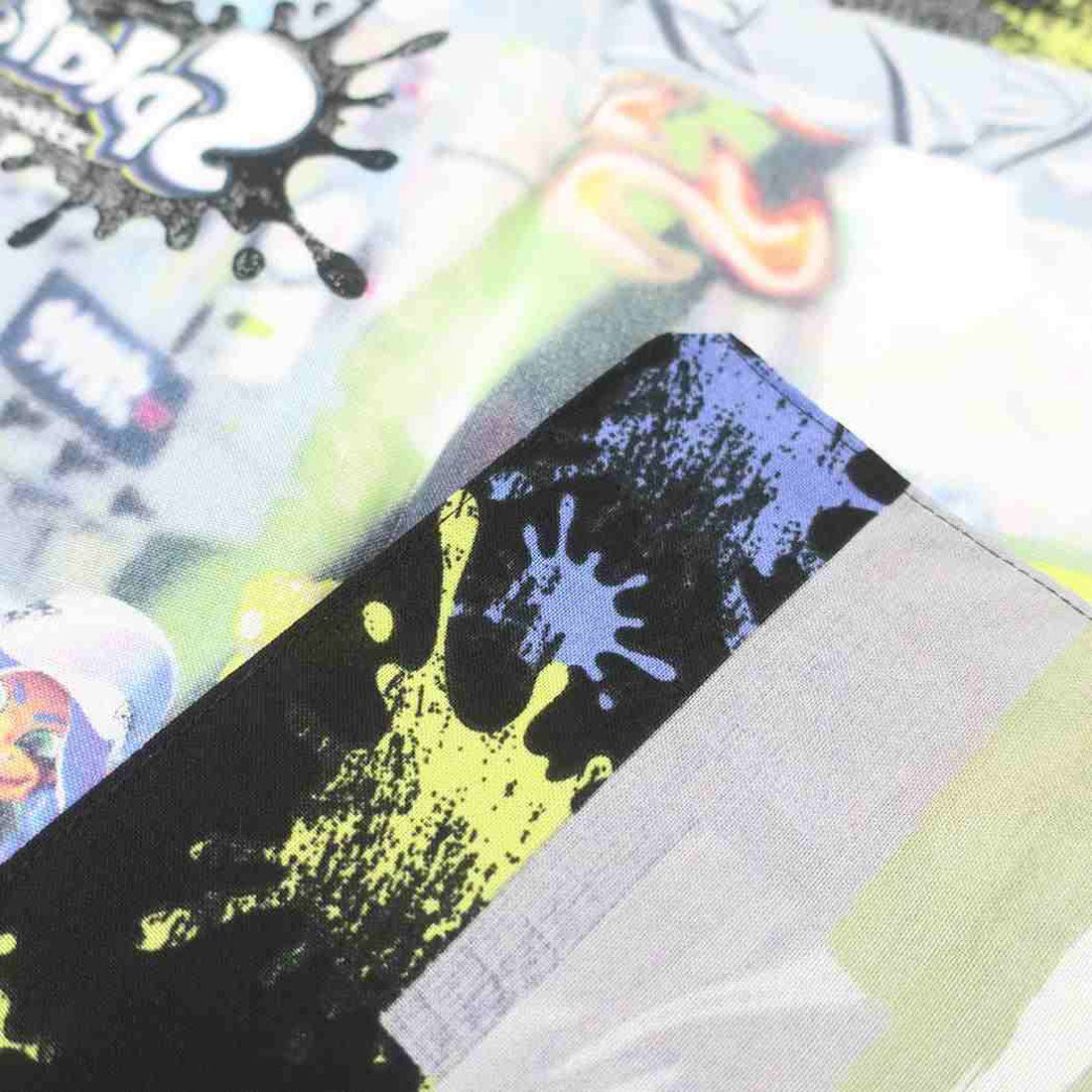 シネマコレクション cinemacollection スプラトゥーン3 コットンナフキン ランチクロス A サンアート 新学期準備雑貨 お弁当布 キャラクター グッズ ブラック