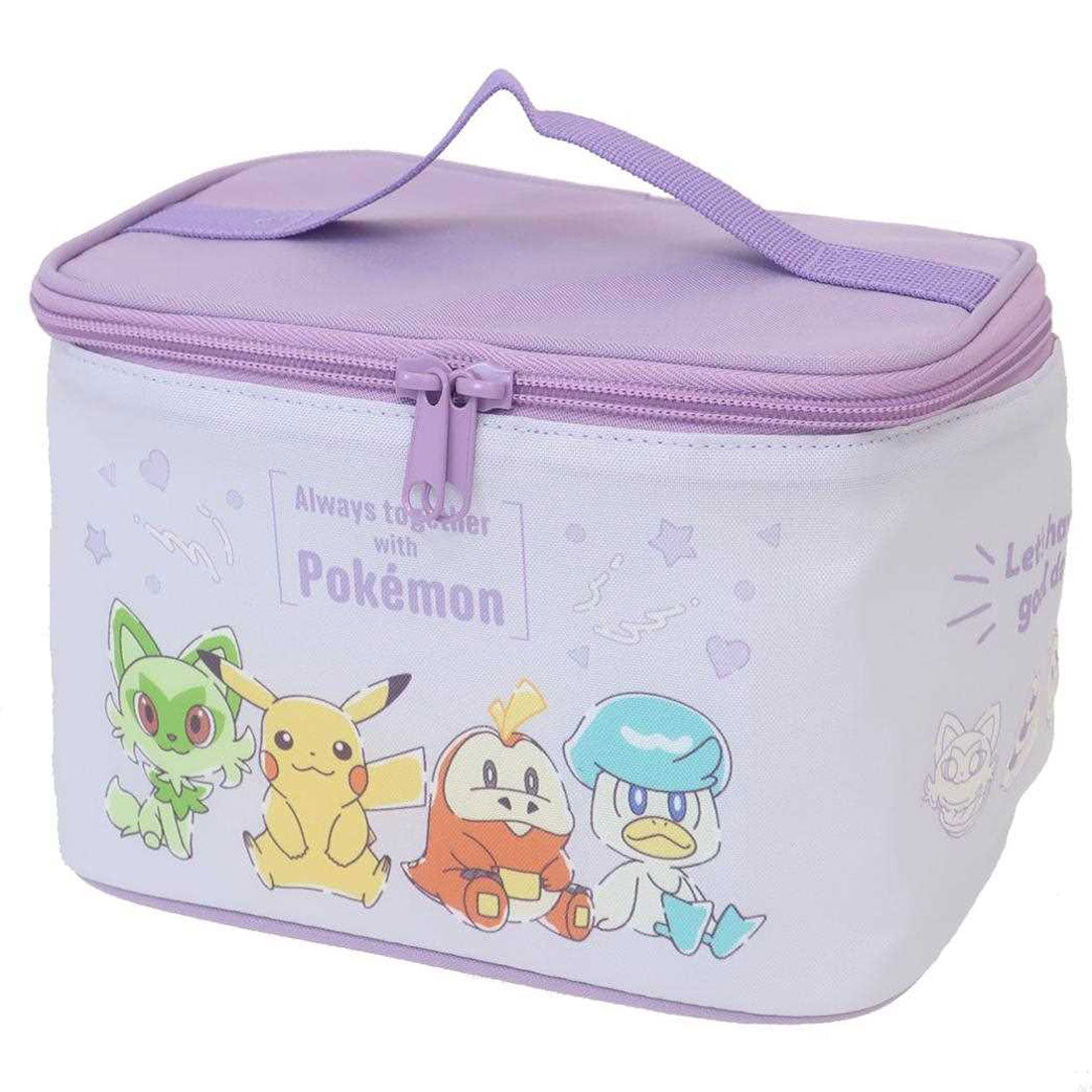 シネマコレクション cinemacollection ポケットモンスター 保冷バッグ マルチバニティ パープル ポケモン マルヨシ ランチバッグ キャラクター グッズ パープル