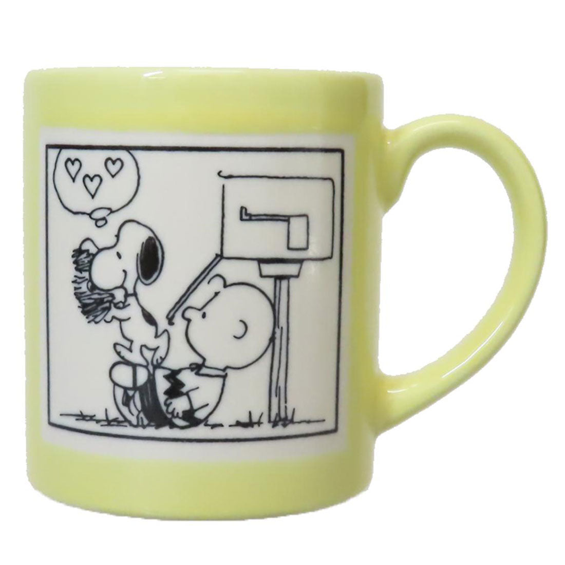 シネマコレクション cinemacollection スヌーピー マグカップ コミックマグ YELLOW ピーナッツ 大西賢製販 プレゼント キャラクター グッズ 【返品不可商品】 イエロー
