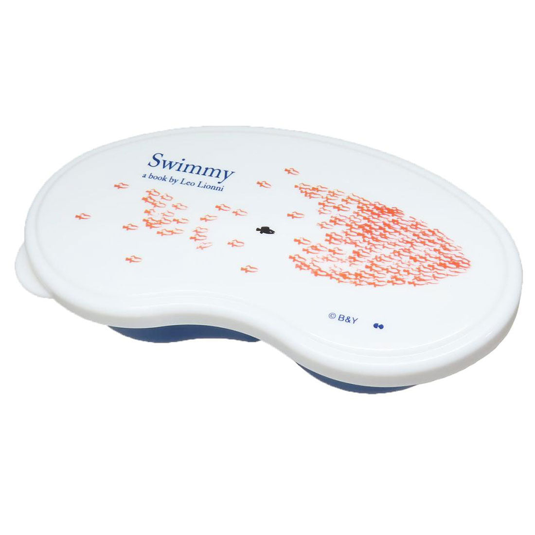 シネマコレクション cinemacollection レオレオニ ベビー用品 おでかけ離乳食容器 SWIMMY 大西賢製販 赤ちゃん 絵本キャラクター グッズ 【返品不可商品】 ブルー