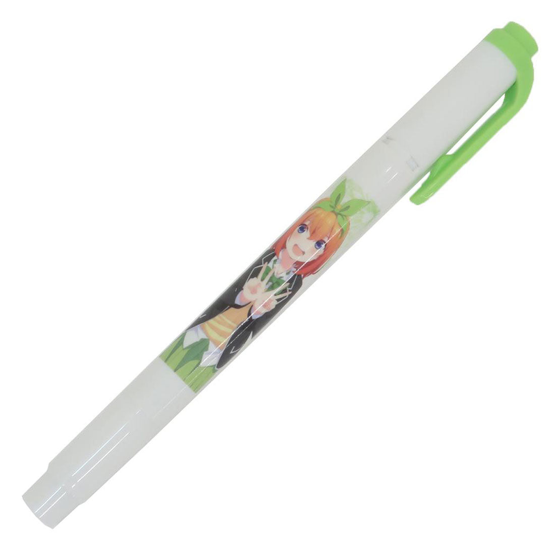 シネマコレクション cinemacollection 五等分の花嫁∽ カラーマーカー マイルドライナー 四葉 ヒサゴ 新学期準備文具 カラーペン アニメキャラクター グッズ グリーン