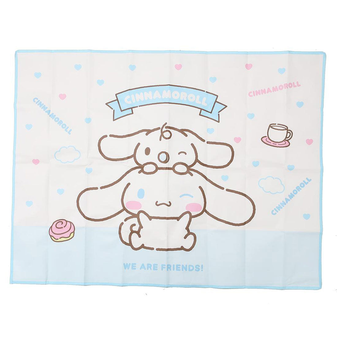 シネマコレクション cinemacollection シナモロール ピクニック用品 レジャーシート シナモンとおともだち サンリオ 丸眞 アウトドア キャラクター グッズ ブルー