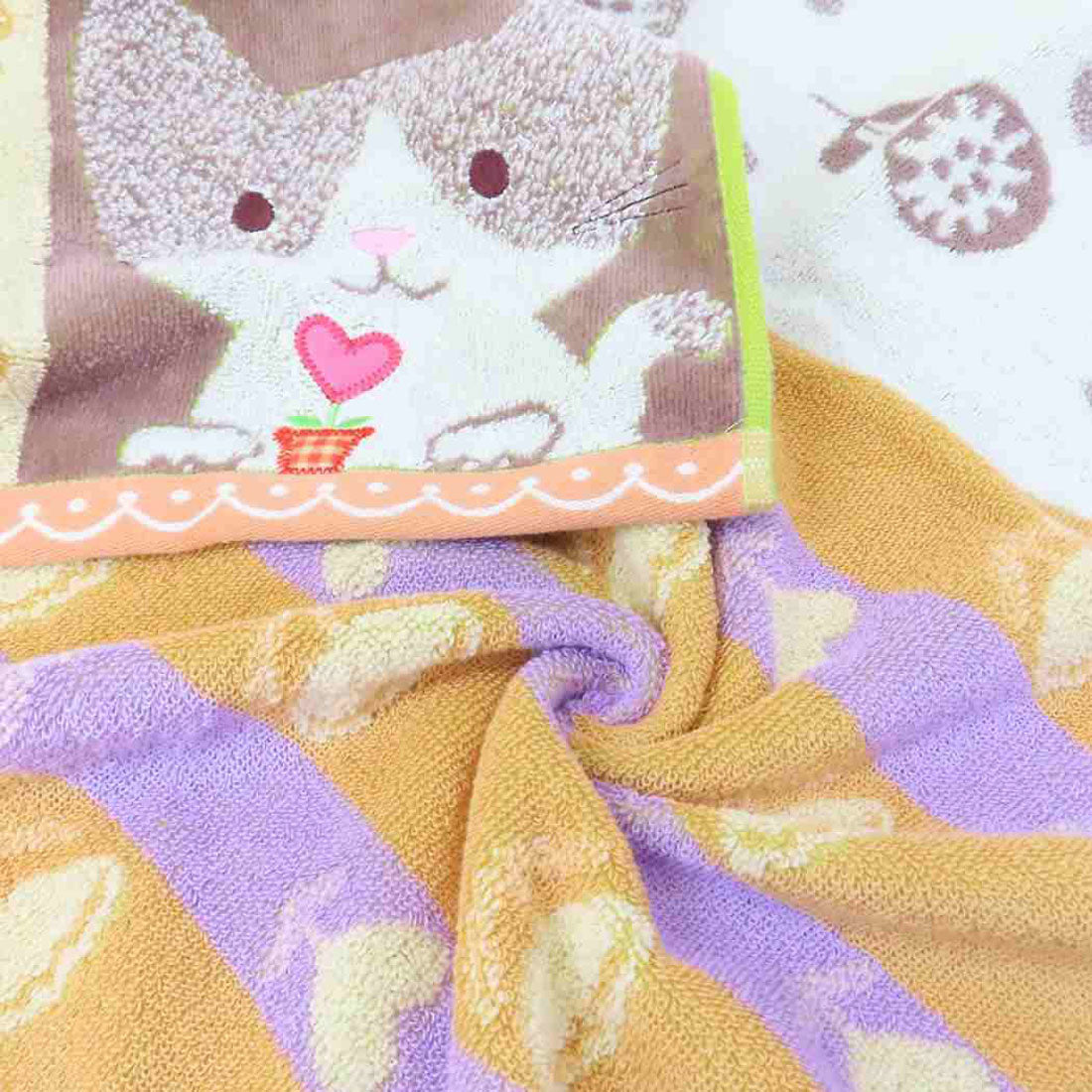 シネマコレクション cinemacollection Fu re ru バスタオル ビッグタオル ホイップクリーム ネコ ねこ 日繊 お風呂タオル かわいい グッズ ブラウン