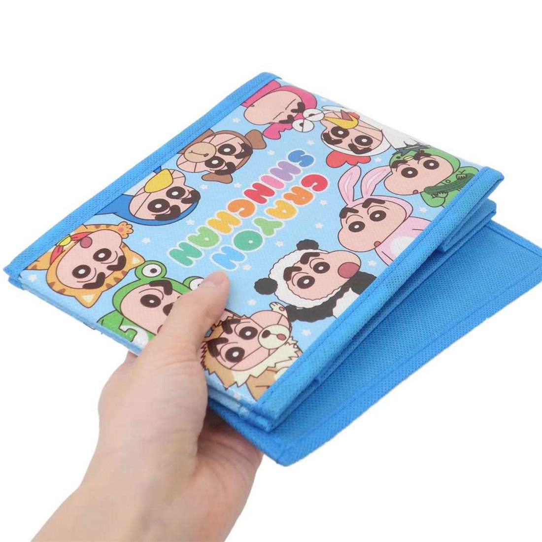 シネマコレクション cinemacollection クレヨンしんちゃん 卓上収納 卓上ミニ収納ボックス アニマル アイプランニング 収納ケース ミニBOX 小物入れ アニメキャラクター グッズ ブルー