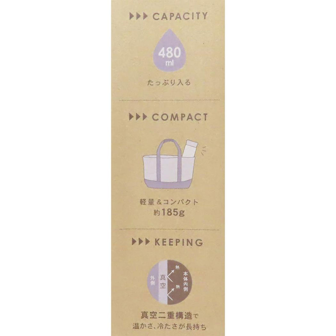 シネマコレクション cinemacollection スヌーピー 保温保冷水筒 ステンレスボトル480ml DESSERT TIME ピーナッツ カミオジャパン プレゼント キャラクター グッズ 【返品不可商品】 ブルー